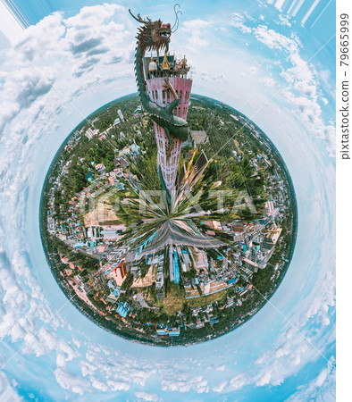 Dragon temple Wat Samphran in Nakhon Pathom, Thailand 79665999