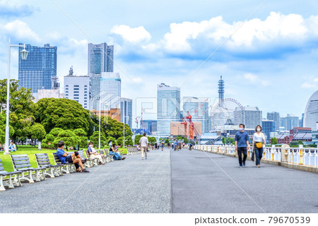 橫濱城市景觀山下公園 79670539
