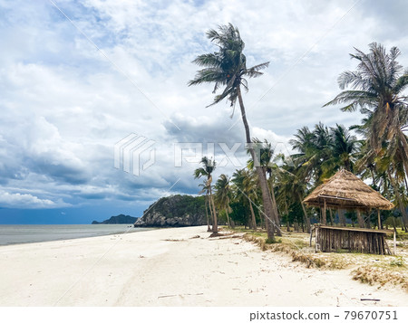 Sam Phraya beach in Sam Roi Yot national park in Prachuap Khiri Khan, Thailand 79670751