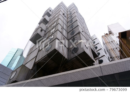 中銀膠囊大樓(東京都中央區銀座) 中銀膠囊大樓(東京都中央區銀座) 79673099