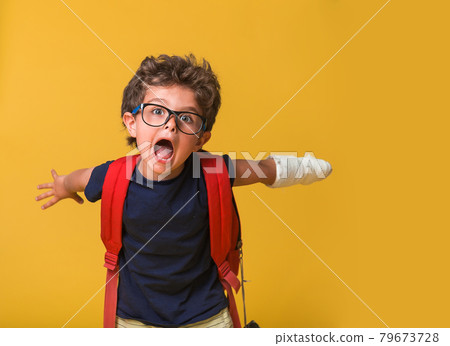 A loud and screaming young boy trying to get attention. Four years old kid. Silly and funny child go back to kindergarten A loud and screaming young boy trying to get attention. Four years old kid. Silly and funny child go back to kindergarten 79673728