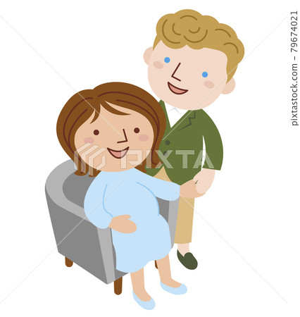 International marriage, pregnancy and childbirth 79674021