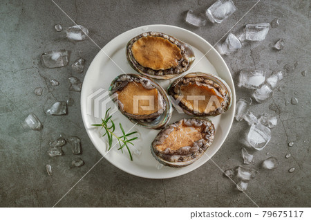 Fresh seafood from the sea, abalone 79675117