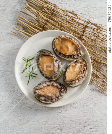 Fresh seafood from the sea, abalone 79675123
