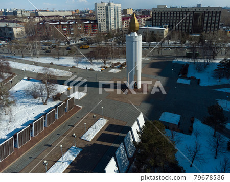 World war 2 Memorial Square. Tyumen. Russia World war 2 Memorial Square. Tyumen. Russia 79678586
