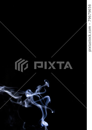 Smoke hot. Blur steam mist cloud, white natural steam smoke effect isolated on black background. For overlay in pollution, vapor cigarette, gas, dry ice. Smoke hot. Blur steam mist cloud, white natural steam smoke effect isolated on black background. For overlay in pollution, vapor cigarette, gas, dry ice. 79679656