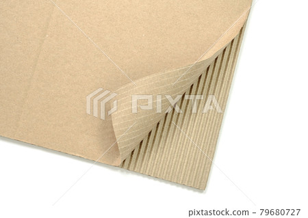 右邊緣翻轉的紙板紙 79680727
