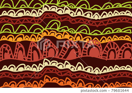 African Print fabric, Ethnic handmade ornament for your design, tribal pattern motifs geometric elements. Vector texture, afro textile Ankara fashion style. Pareo wrap dress, carpet batik from Mali African Print fabric, Ethnic handmade ornament for your design, tribal pattern motifs geometric elements. Vector texture, afro textile Ankara fashion style. Pareo wrap dress, carpet batik from Mali 79681644