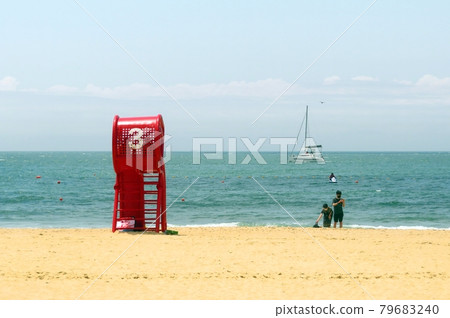 Summer sea landscape 79683240