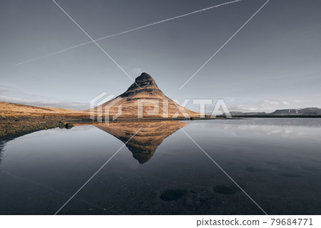 The Landscape of Kirkjufell Mountain, Iceland 79684771
