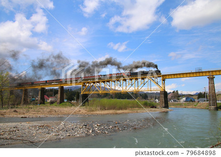 一之川大橋/磐越線(福島縣喜多方市) 一之川大橋/磐越線(福島縣喜多方市) 79684898
