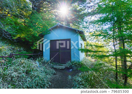 Climbing Mount Nantai: 5th Station Shelter 79685300