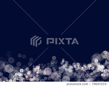 Polka dot bubble background material 79685919