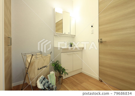 Designer's House Stylish washroom dressing room 79686834