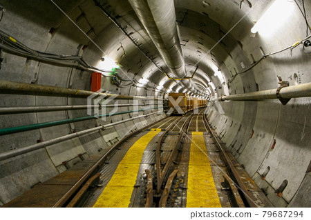 Underground utility tunnel under construction (Shizuoka City, Shizuoka) Underground utility tunnel under construction (Shizuoka City, Shizuoka) 79687294