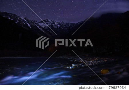 信州上高地星空 信州上高地星空 79687984