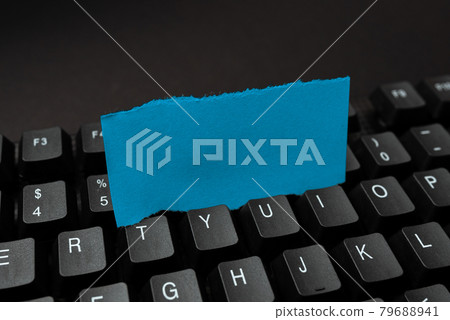 Typing New Email Titles Concept, Drafting Internet Article Ideas, Creating Safe Cyber Environment, Information Gathering, Spreading Business Presence, Data Entry Work 79688941