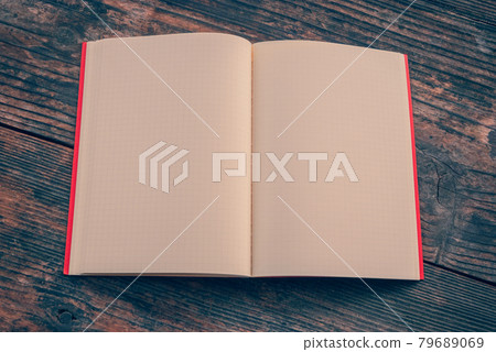 One notebook [outdoors in natural light] 79689069