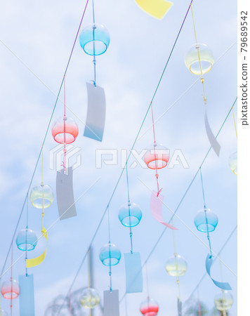 Summer image wind bell 79689542