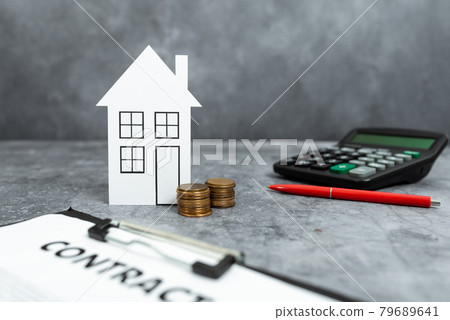 Buying New House Ideas, Property Insurance Contract, Home Sale Deal, Calculating House Cost, Saving Household Money, Abstract Selling Buying Estate Ownership Buying New House Ideas, Property Insurance Contract, Home Sale Deal, Calculating House Cost, Saving Household Money, Abstract Selling Buying Estate Ownership 79689641