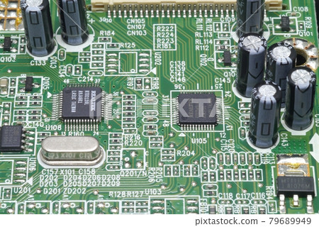 DVD播放機內部的電子電路 DVD播放機內部的電子電路 79689949