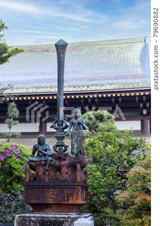 Naritasan Shinshoji Temple Fudo Sanson Statue Naritasan Shinshoji Temple Fudo Sanson Statue 79690882