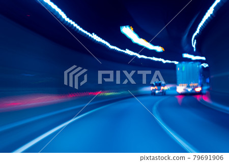首都高速路口下午深夜夜間東京停車場速度駕駛效果 首都高速路口下午深夜夜間東京停車場速度駕駛效果 79691906