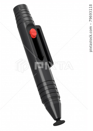 Lens pen or special brush for cleaning optics isolated on white background Lens pen or special brush for cleaning optics isolated on white background 79693118