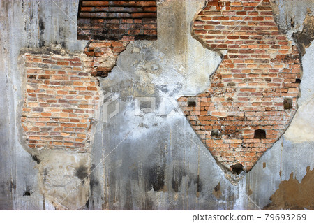 Old brick wall for background. Old brick wall for background. 79693269