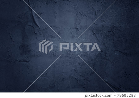 Beautiful Abstract Grunge Decorative Navy Blue Dark Wall Background 79693288