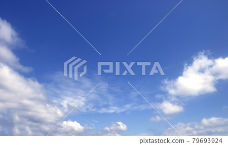blue sky with cloud 79693924