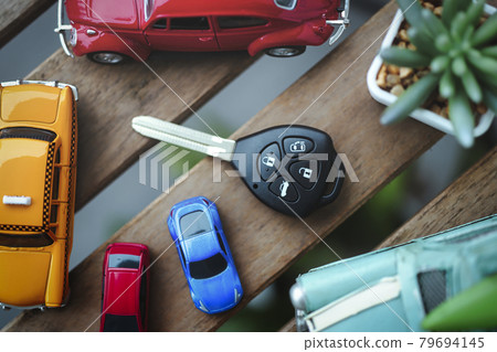 Car and key 79694145