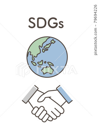 SDGs illustration 79694226
