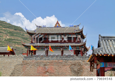 North gate of Songzhou Ancient City, Songfan County, Songfan, Aba Tibetan and Qiang Autonomous Prefecture, Sichuan Province, China North gate of Songzhou Ancient City, Songfan County, Songfan, Aba Tibetan and Qiang Autonomous Prefecture, Sichuan Province, China 79694548