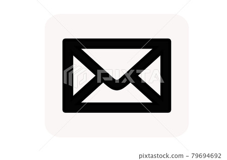 Icon ICON Simple letter Black and white Icon ICON Simple letter Black and white 79694692
