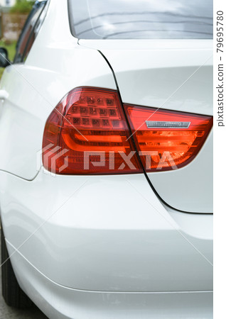 Car tail lights (when lit) 79695780