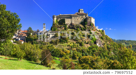 "Castello di Bardi" - beautiful medieval castle in Emilia -Romagna , Italy "Castello di Bardi" - beautiful medieval castle in Emilia -Romagna , Italy 79697552