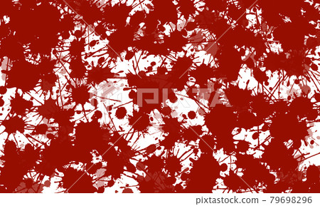 血濺血池血跡卡通效果背景插畫 79698296