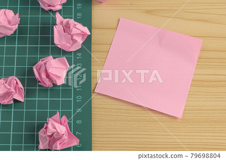 Multiple Assorted Collection Office Stationery Photo With Pens Pencils Notepads Notebook Ruler Stapler Scissors Clippers Paper Clips Holders Clipboard Placed Over Table 79698804