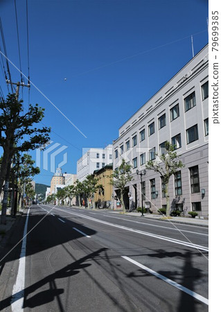 Cityscape "Otaru, Bank of Japan Street, Ironai Intersection" 79699385