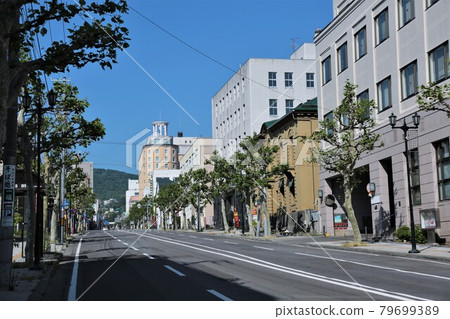 城市景觀“小樽/日本銀行/色內十字路口” 79699389
