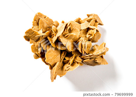 Desert rose crystal isolated on white background 79699999
