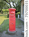 The red postbox at the Open Air Architectural Museum 79700035