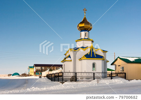 Church of the Holy Apostles Peter and Paul in the Chukchi village of Kanchalan. Church of the Holy Apostles Peter and Paul in the Chukchi village of Kanchalan. 79700682