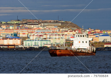 Northern port town of Anadyr. Northern port town of Anadyr. 79700684