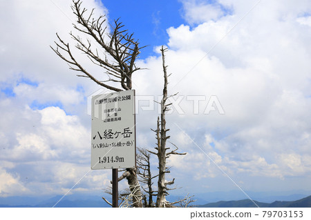 八景嶽山頂標誌 79703153