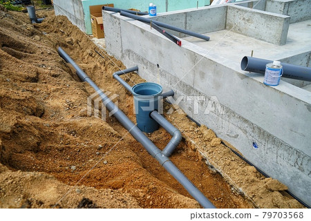 Sewerage drainage facility construction 79703568