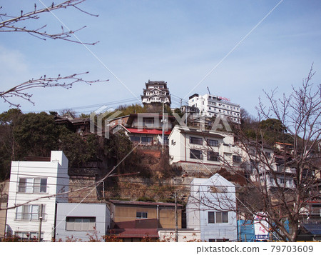 Onomichi Town and Hills 79703609