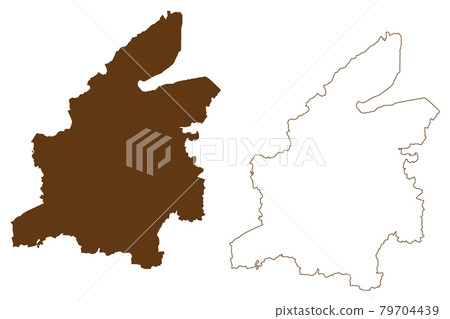 Rendsburg-Eckernforde district (Federal Republic of Germany, rural district, Free State of Schleswig-Holstein, Slesvig Holsten) map vector illustration, scribble sketch Rendsburg-Eckernfoerde map Rendsburg-Eckernforde district (Federal Republic of Germany, rural district, Free State of Schleswig-Holstein, Slesvig Holsten) map vector illustration, scribble sketch Rendsburg-Eckernfoerde map 79704439