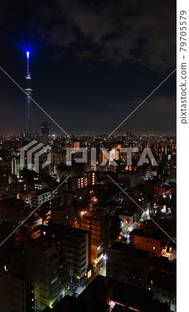 Tokyo night view Tokyo night view 79705579